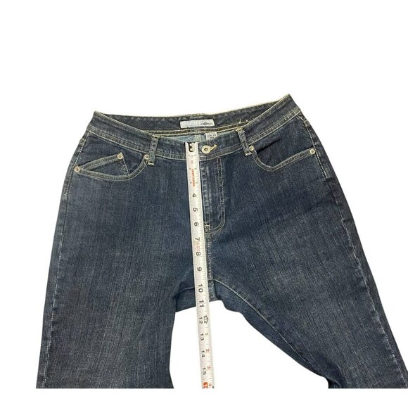 Chicos Jeans Womens Sz 1.5/US 10 Regular Blue Denim Platinum Bootcut Modern NWT - Picture 5 of 8